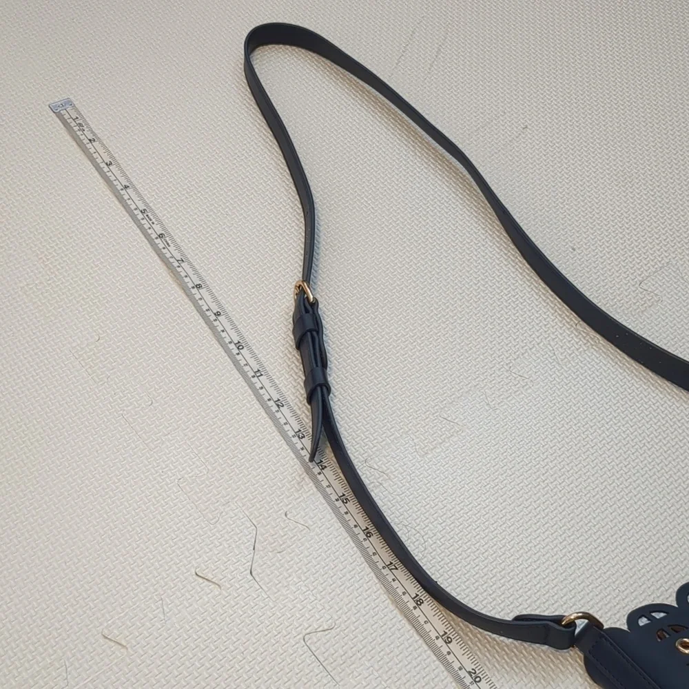 Stella & dot - Navy Blue small handbag with liner - Picture 7 of 7